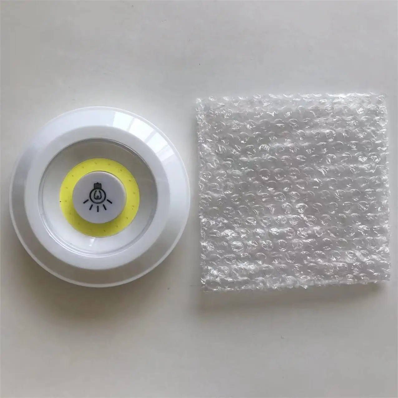 Wireless Indoor Remote control mini wardrobe Closet light COB Cabinet Light Sticky wall lamp