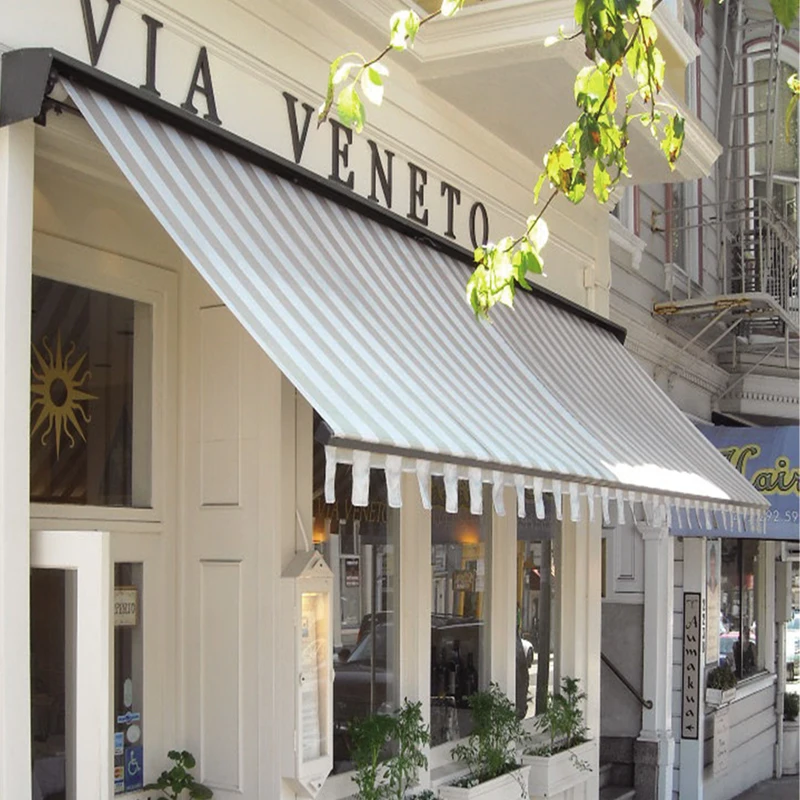 Настраиваемый Выдвижной тент, алюминиевый складной навес, наружный моторизованный водонепроницаемый тент с защитой от солнца