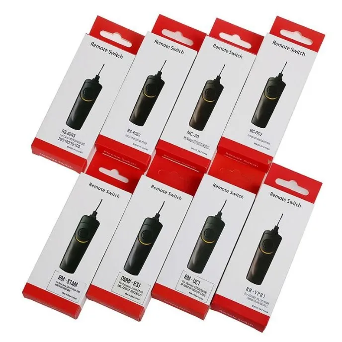 
Camera Shutter Release RS-60E3 for Canon Camera G11/G12/300V/50E/550/500D/60D/600D 