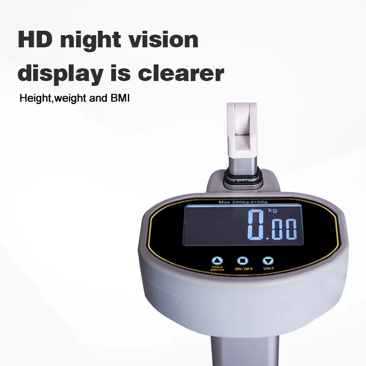 Factory Price Weighing Scale Height and BMI Measurement CE Digital Weight Scale With Height Meter