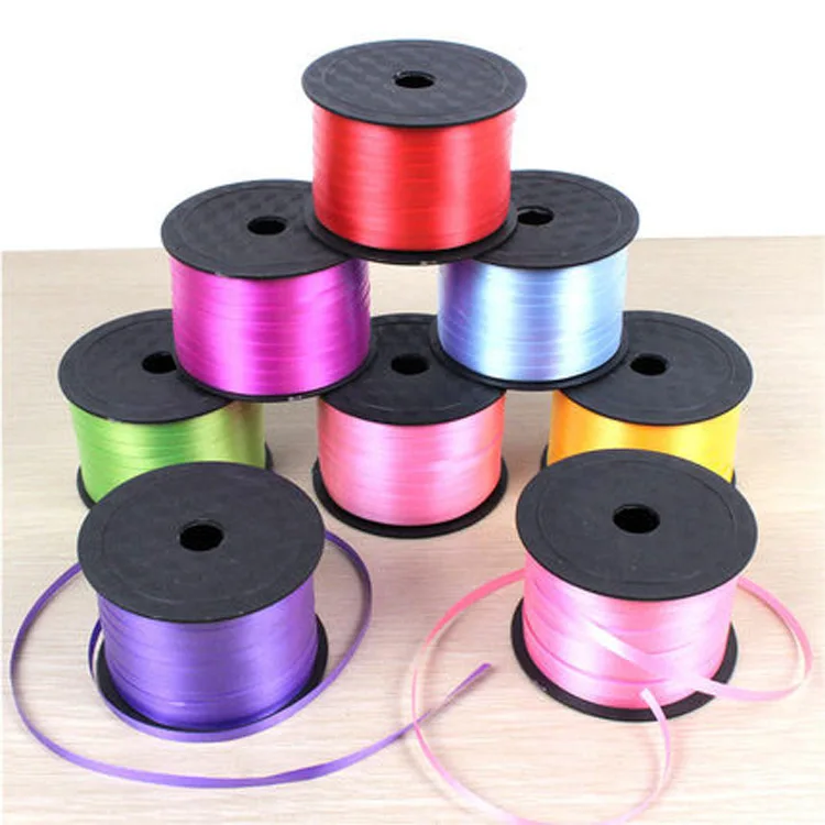 90M Tie Balloons Colorful Ribbons Ties Holiday Wedding Party Supplies Rope Decorative Accessories