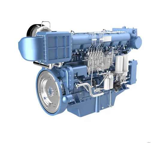 601kw/818hp/1500rpm  6 cylinder X6170ZC818-5 Weichai  marine diesel engine
