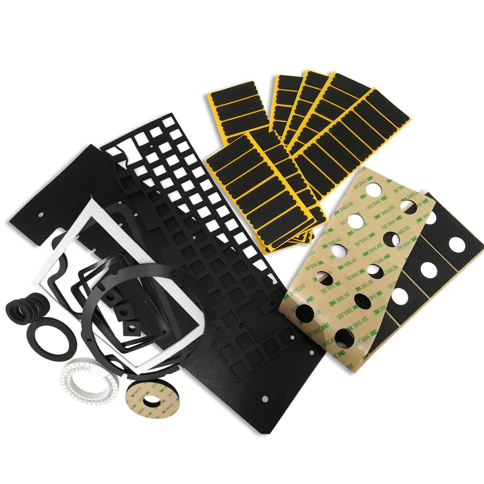 BLD изготовленная на заказ Токопроводящая пена акриловая SBR EPDM Poron CR PE EVA уплотнительная прокладка