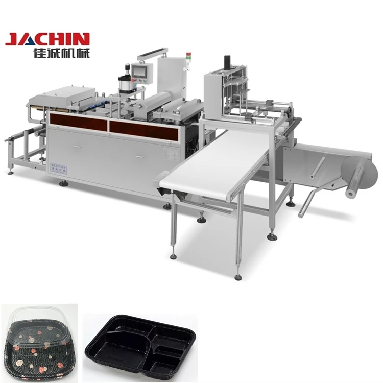 Круглая пластиковая прямоугольная машина для производства пищевых контейнеров на вынос