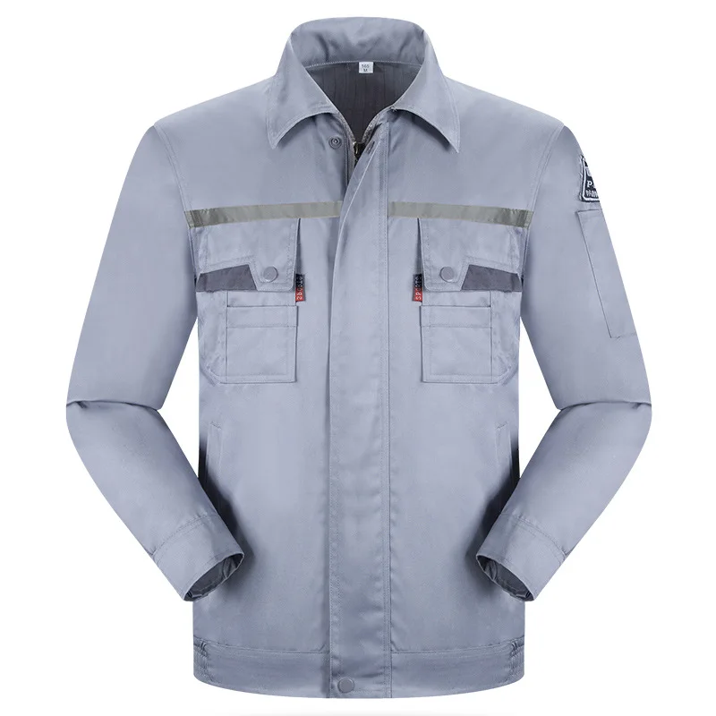 Winter Cold Storage Work Clothes Gas Station Cotton Jacket Anti-cold Reflective Strip Anti-static Labor Protection Clothing