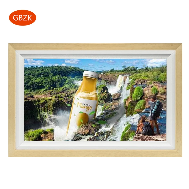 Оптовая продажа, 21,5 Дюймов, 32/64 ГБ, настольная цифровая рамка NFT, альбом, цифровая вывеска для коммерческой рекламы