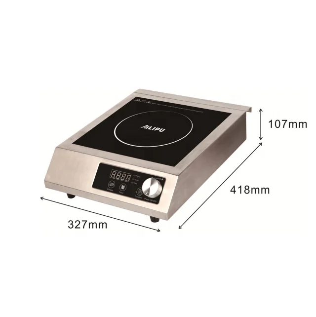 ALP-A80 3500W Hotel Restaurant Buffet Commercial Induction/ Hob/ Cooker