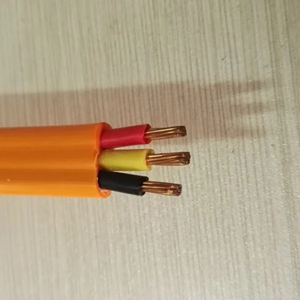 BS6241Y BS6242Y BS6243Y Flat Twin With Earth Core Cable