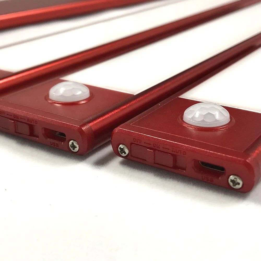 3W 40.5CM Newest Ultrathin Motion Sensor Rechargecable LED Cabinet Light lamp