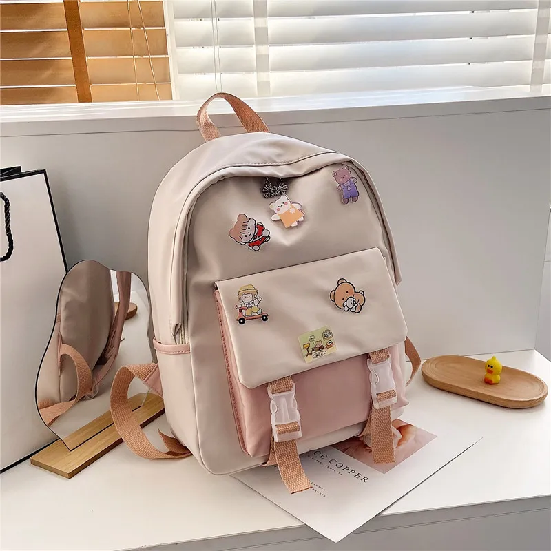 Hot Sale Wholesale Preppy Style Teenager Young Girls Child Pop Kids Backpack School Bags