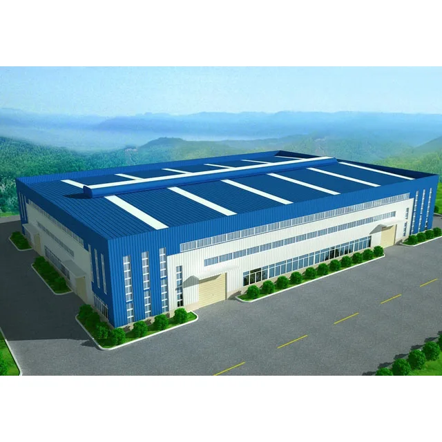 Industrial Low Cost Prefabricated Modular Steel Structure Workshop Prefab Metal Building Light Storage Kits Shed Workshop