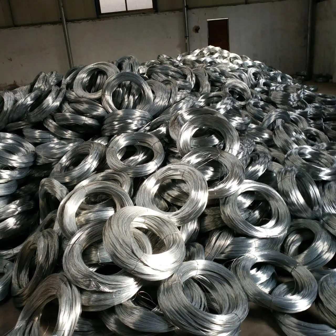 China Manufacture Wire Tie Garden Plant Binding Galvanized Iron 10 Meters Circle Wire