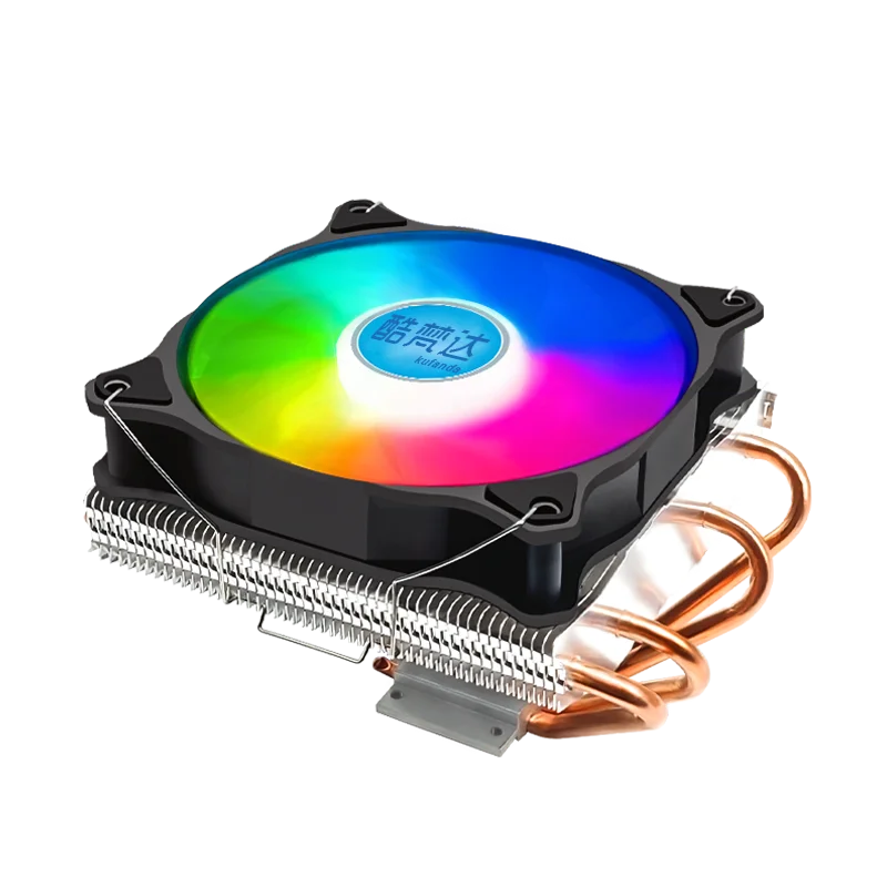 Процессор кулер Rgb вентилятор Pc Кулер Pwm 4 Pin Cpu охлаждающий вентилятор Cpu
