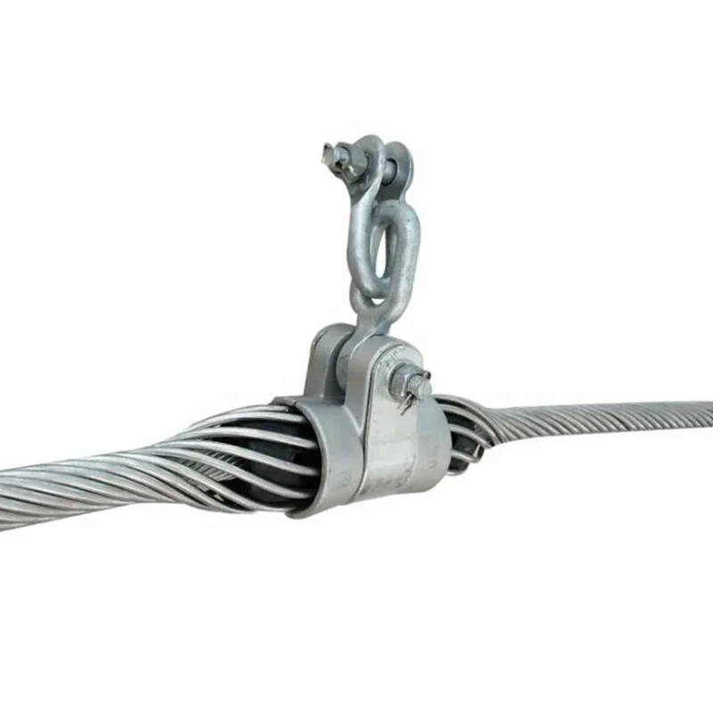 ADSS OPGW prefabricated suspension line clamp/ double point suspension and tension clamp /suspension clamp