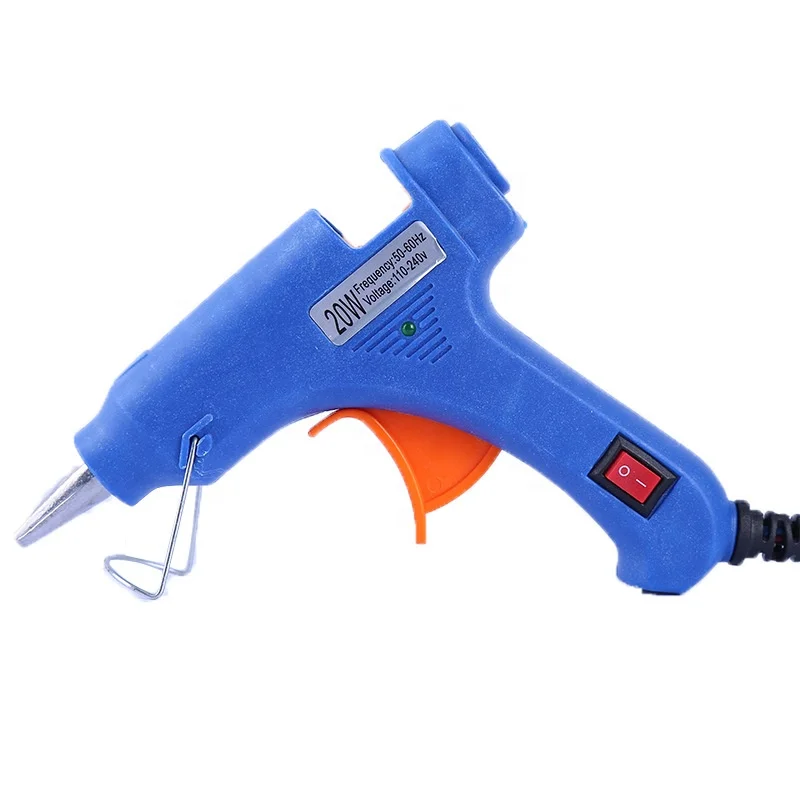 Electric 20W Gun Hot Cordless Guns Packaging, DIY, Arts & Craft Repairing  Hot Melt Glue Gun