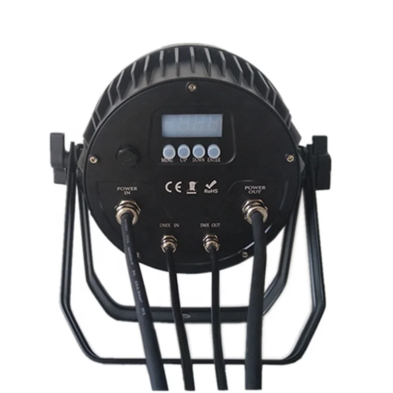 IP65 Par Light 18x18W  RGBWA+UV 6in1 China par LED light outdoor waterproof led par light