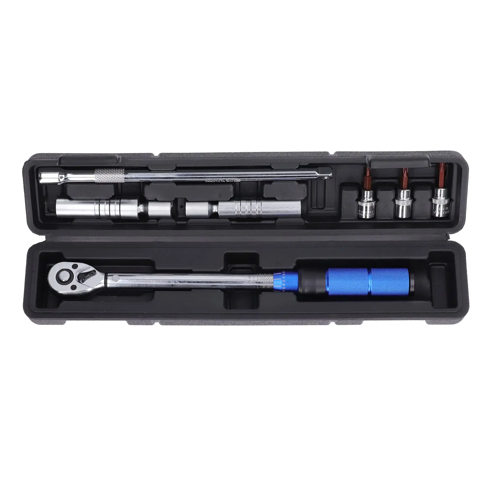 GTYPRO Torque Wrench 3/8 Torsion Wrench 72 Tooth Ratchet Head Spanner Set Metal Structure 10-60N.m Mechanical Assembly