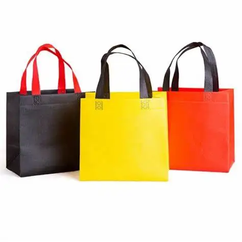 Custom Reusable Laminated Polypropylene Non Woven Bag Recycle Rpet Tote Shopping Bag