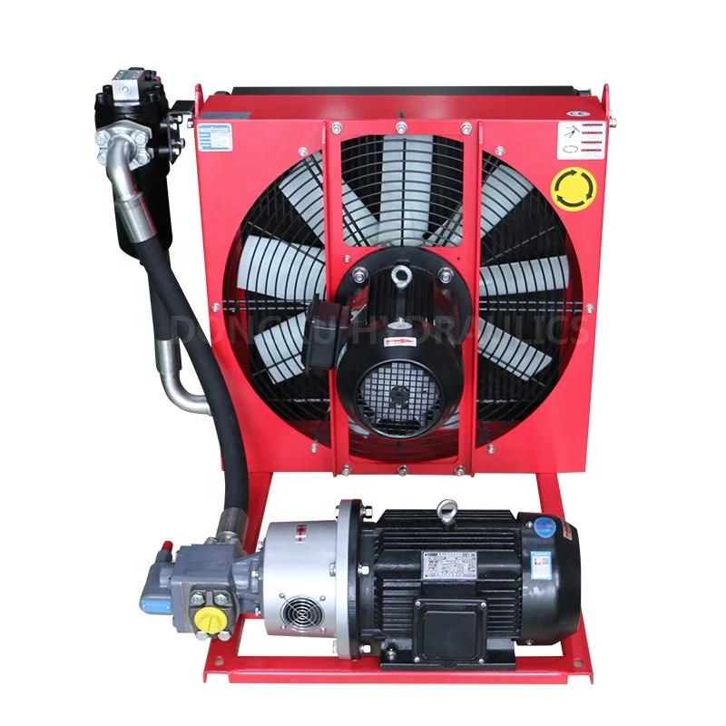 ODM Supplier DXDLA Efficient Independent Loop Hydraulic Oil Cooler for Automation Fluid Cooling System
