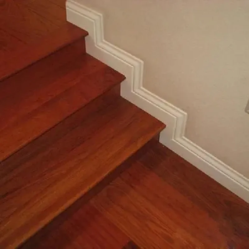 cheap flex white 7cm ps floor baseboard skirting for retail wholesale sell