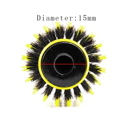 ISO 9001 Best Hair Brush Manufacturers Styling Wood Round Curling Hair Brush With Boar Bristle