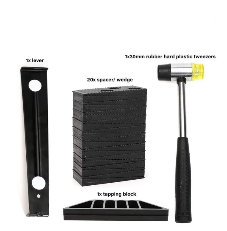 One-piece Wood floor installation tools Plastic two side hammer