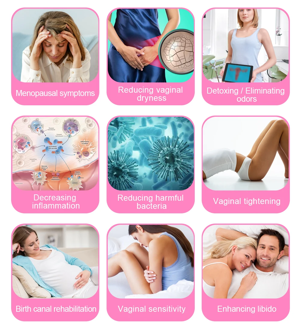 Health Care Products for Ladies Gynecological Diseases Vaginitis Treatment Home Use Cold Laser Vaginal Tightening Machine