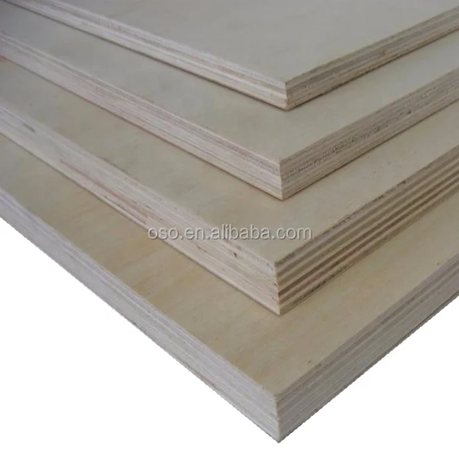 Best Price Packing Grade Plywood 6 9 12 15 18 mm Commercial Plywood with Birch Okoume Pine