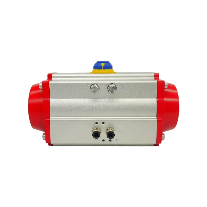 Пневматические приводы цилиндр двойного действия одного действия роторный клапан пружина возврата привода с алюминием
