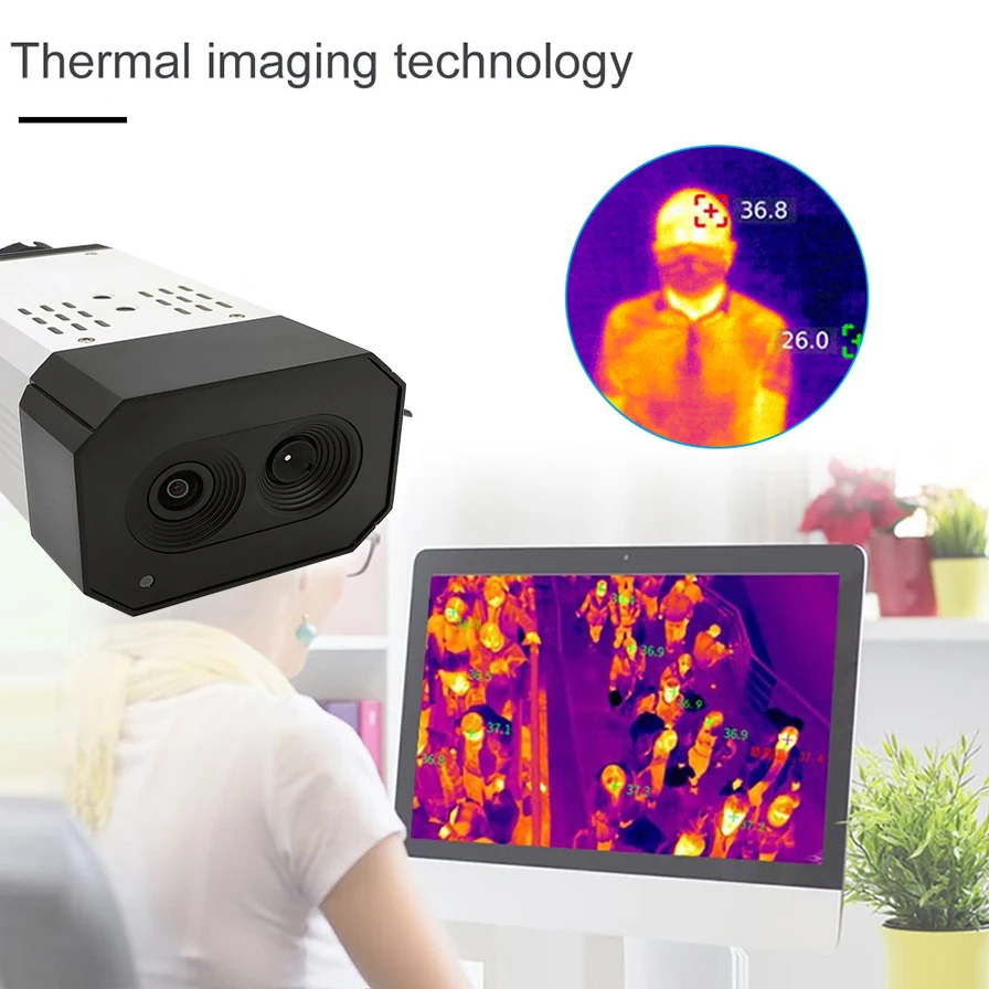 2020 последние горячие продажи тепловой сканеры сенсор камера Imager с функцией распознавания лиц для общественного
