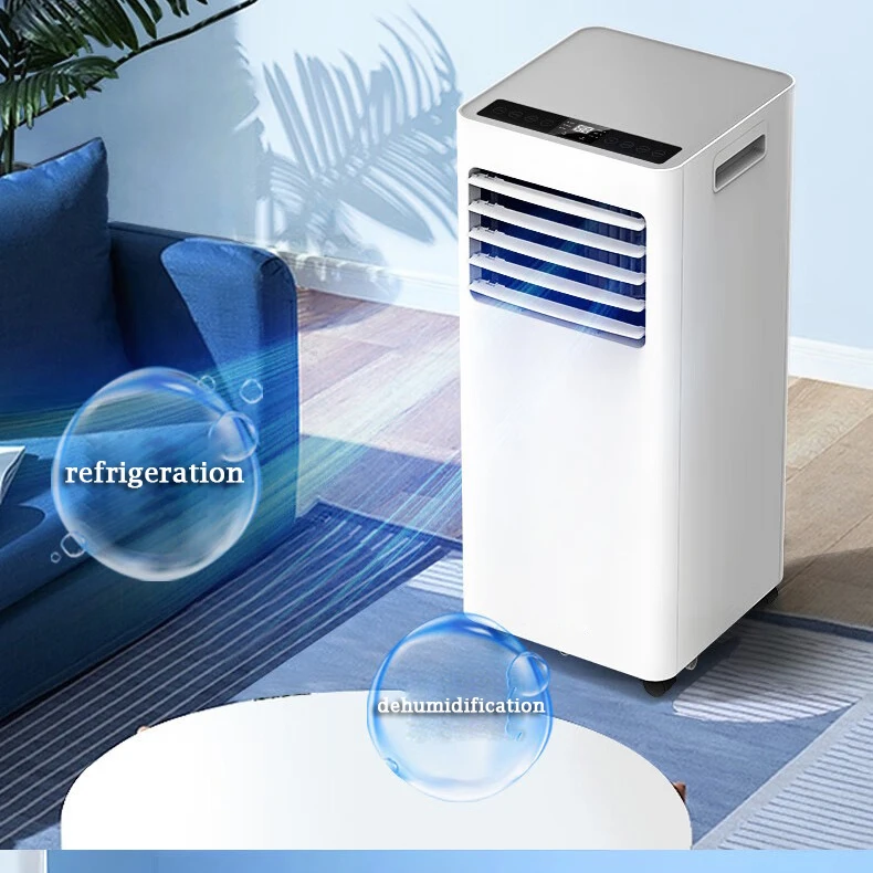 Mobile Dehumidifition Air Conditioner Integrated Unit 1.5P Household Water Free Installation Convenient Vertical Air Conditioner