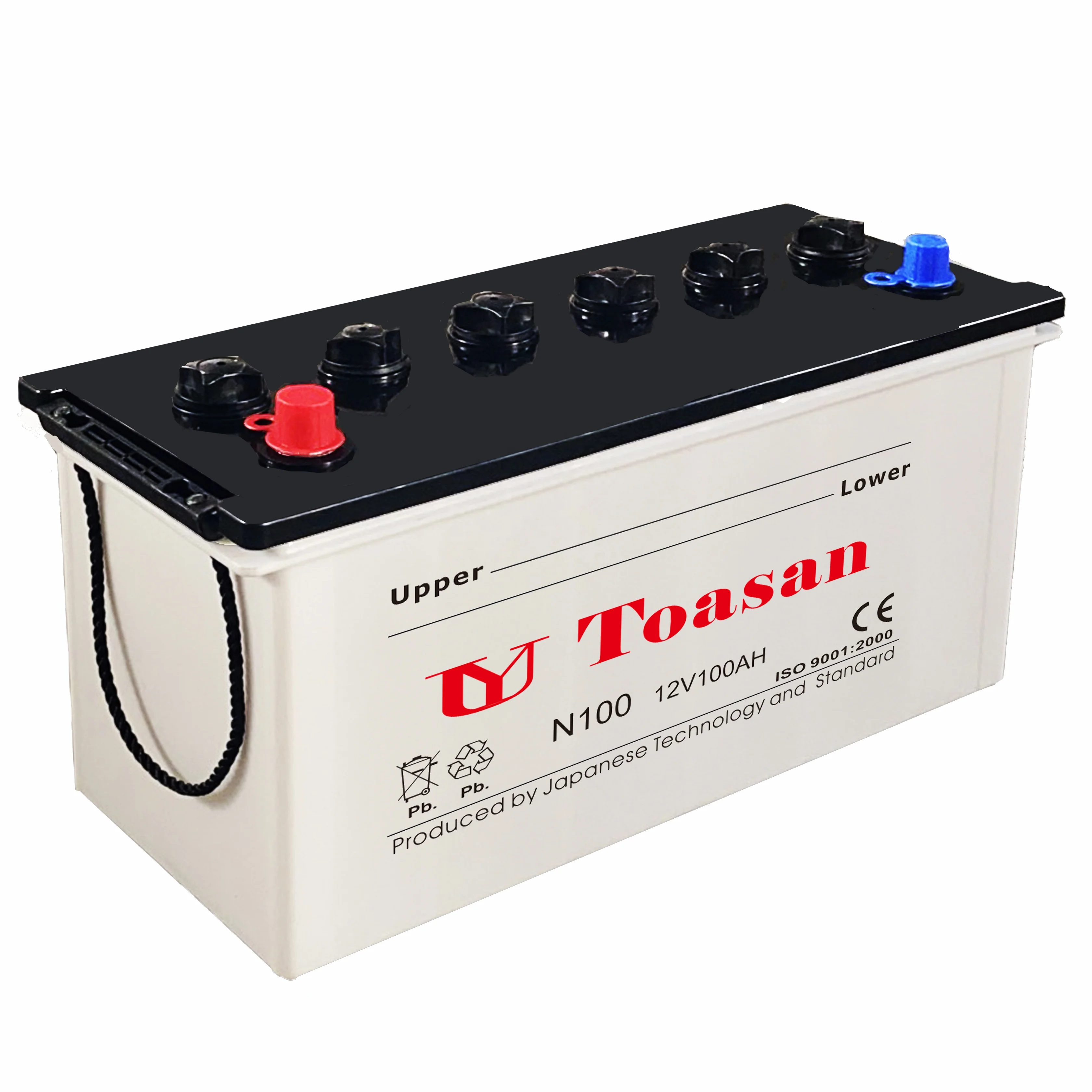  Toasan Top JIS 12V75AH кислотные сухие Автомобильные батареи --