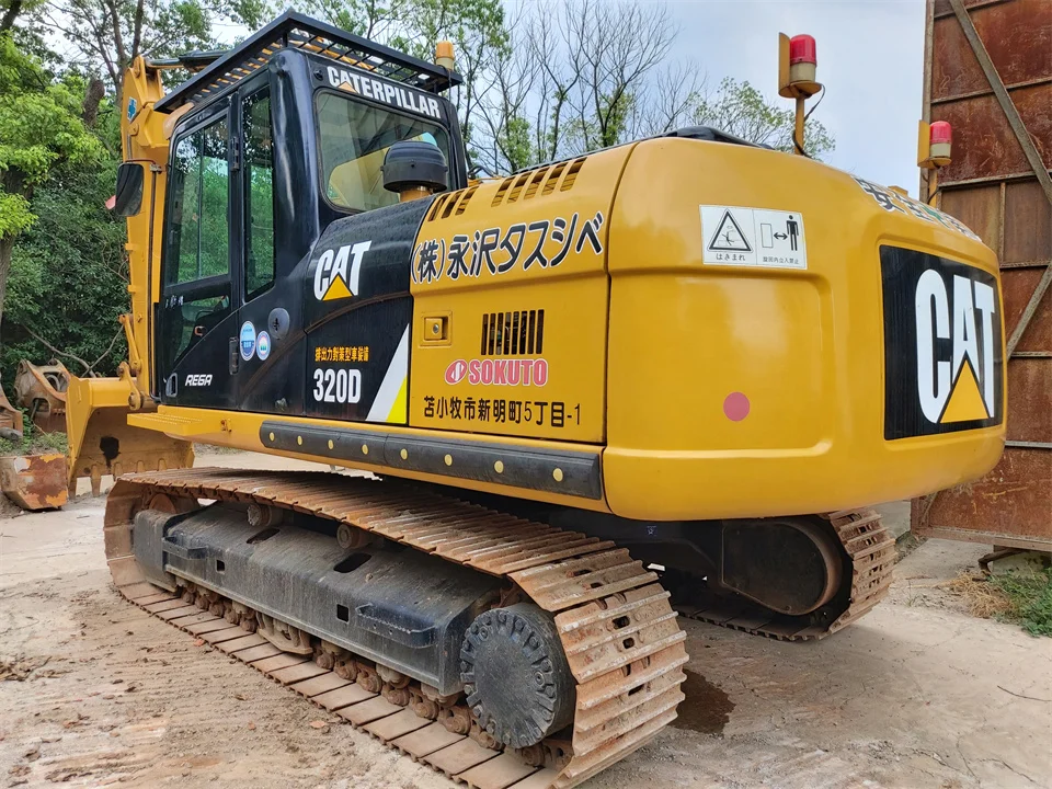 Горячая Распродажа б/у экскаватор CAT 320D гусеничный