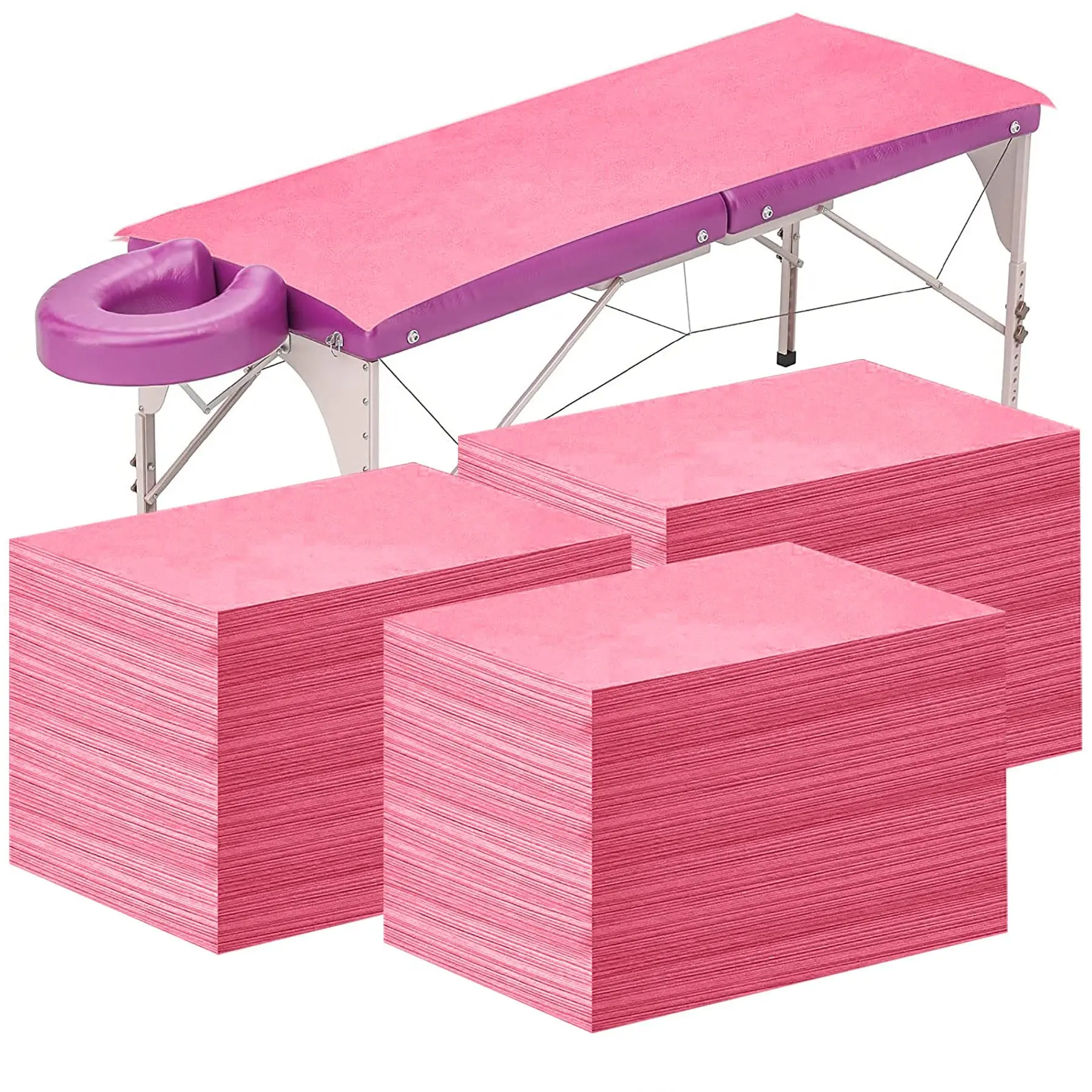 MINGYU wholesale PP+PE nonwoven fabric single use disposable bed sheet disposable massage bed sheet for hospital beauty salon