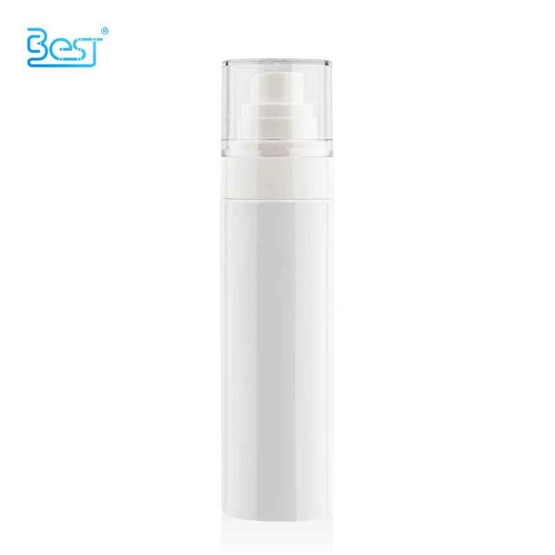 60ml 80ml 100ml 120ml thick wall fine mist spray bottle plastic flat shoulder bottle