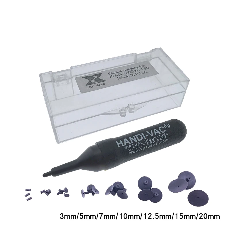 JEJOR AntiStatic IC Vacuum Sucker Pens ESD Silicone Suction Cup Pens IC Sucker Vacuum Pen Pickup Tool