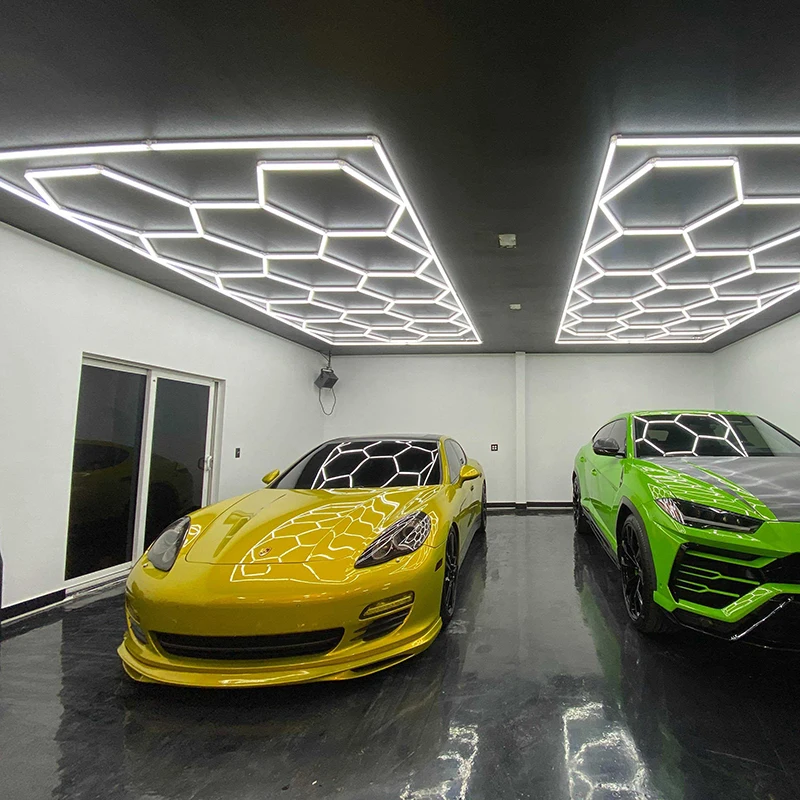 Professional Customized Led Tunnel Light Equipment For the Car Care And Car Showroom High Performance One-step Installation