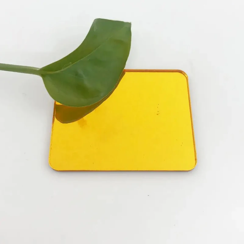 Free Sample Perspex Gold Mirror Acrylic Panel Colorful Glass Plastic Pmma Mirrored Acrylic Sheet
