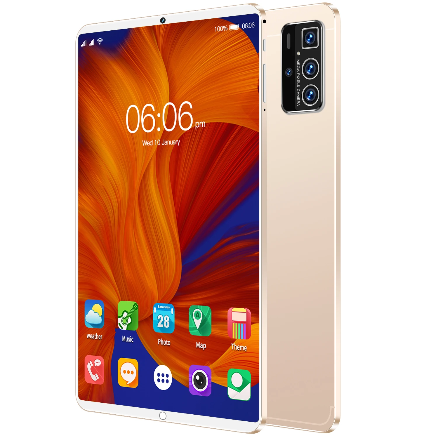 Высококачественный планшетный компьютер pro14 8 + 256 Гб 5G SIM Восьмиядерный Android 12 12 дюймов аккумулятор 12000 мАч