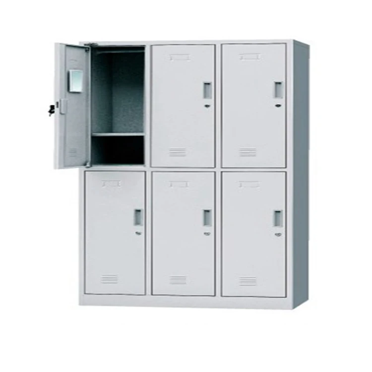 Economical Custom Design 201 304 Stainless Steel Gym Staff Storage Lockers