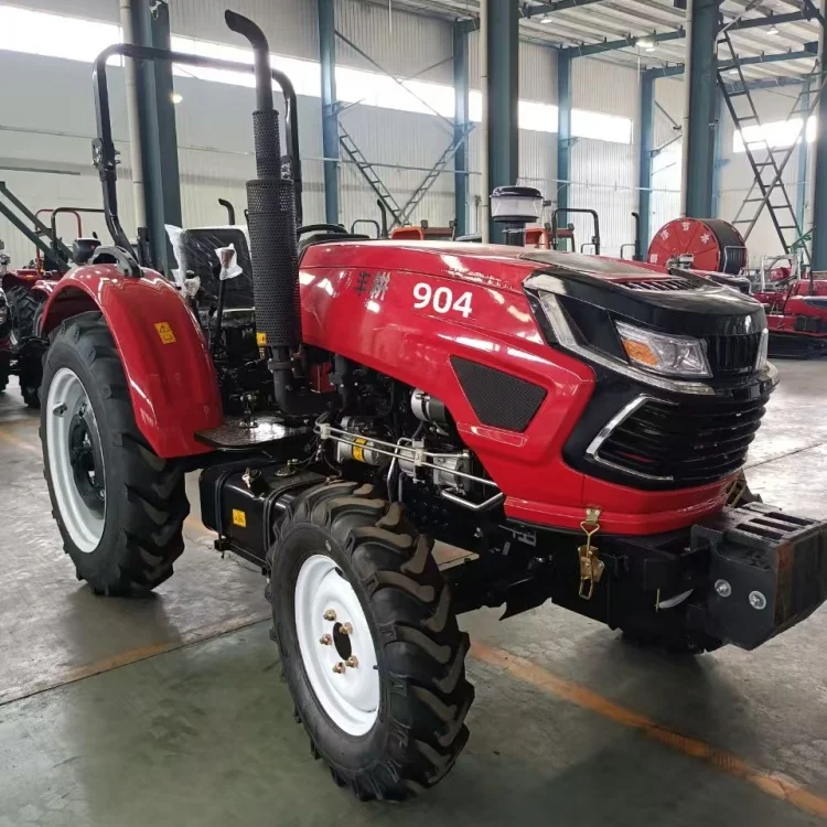 YTO 4x4 Agricultural Tractors New Condition Wheel Tractors with Engine/Motor Core Components for Agriculture