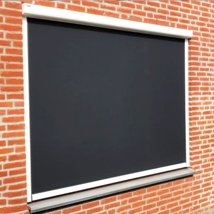 window sun screen outdoor shade roller vertical and zip track roller blinds