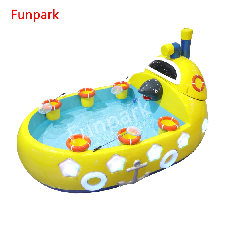 Fishpond shopping mall fishpond feeding net fishpond children fiberglass fishing tank manufacturer