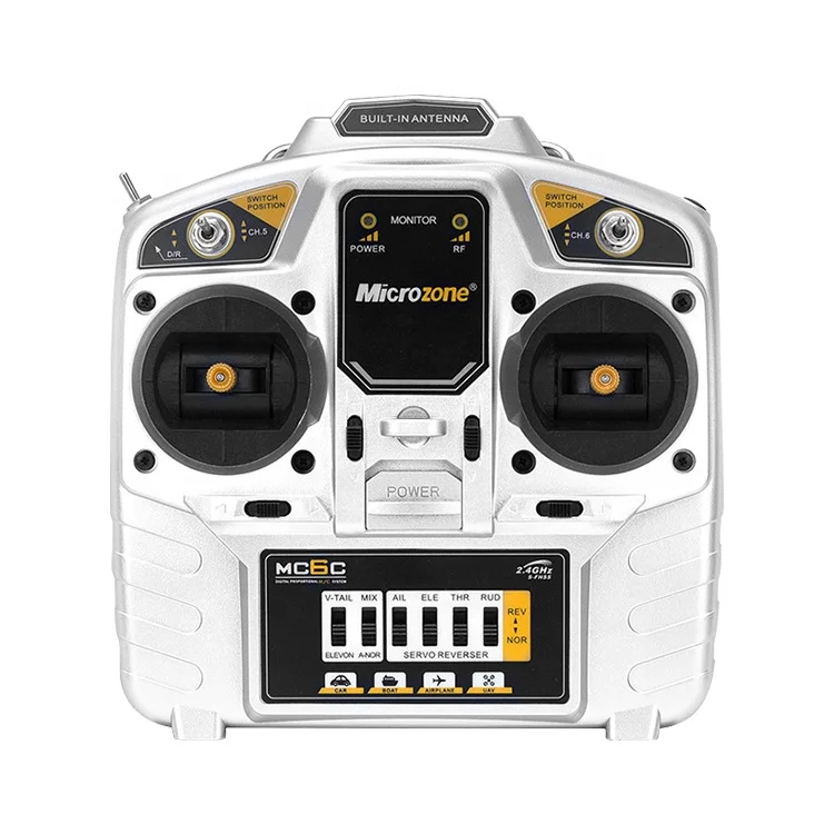MicroZone MC6C 2 4G 6-канальный передатчик с приемным контроллером радиосистема для