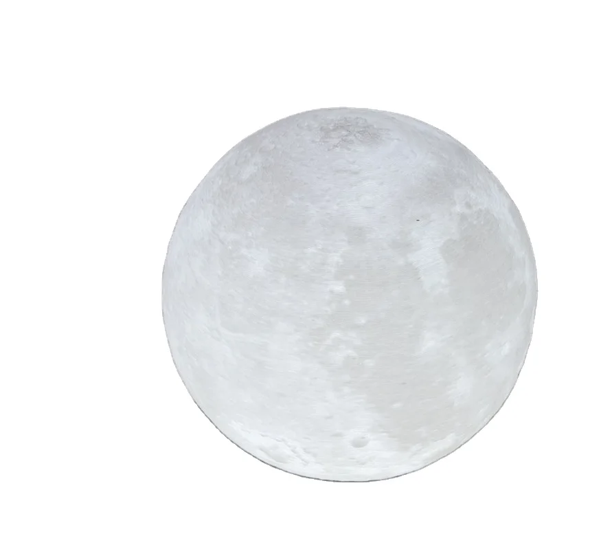 Amazon hot sale Christmas Gift Kids Led Night Light Moon Lamp Color can be customized 3D Printing Moon Lamp