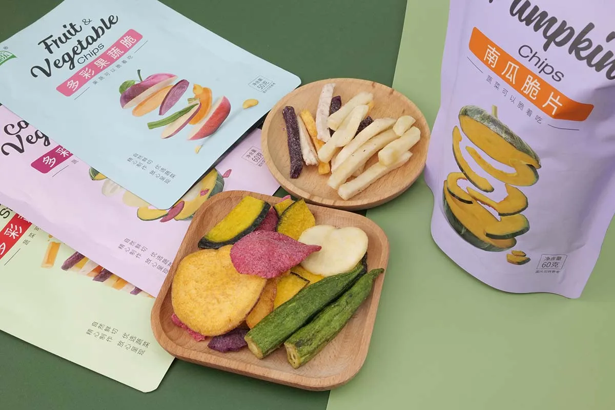 
Healthy Snack Sliced Shape Sweet Dried Fruit OEM Service Wholesales Vegetable Mix Dried Fruit Chips 