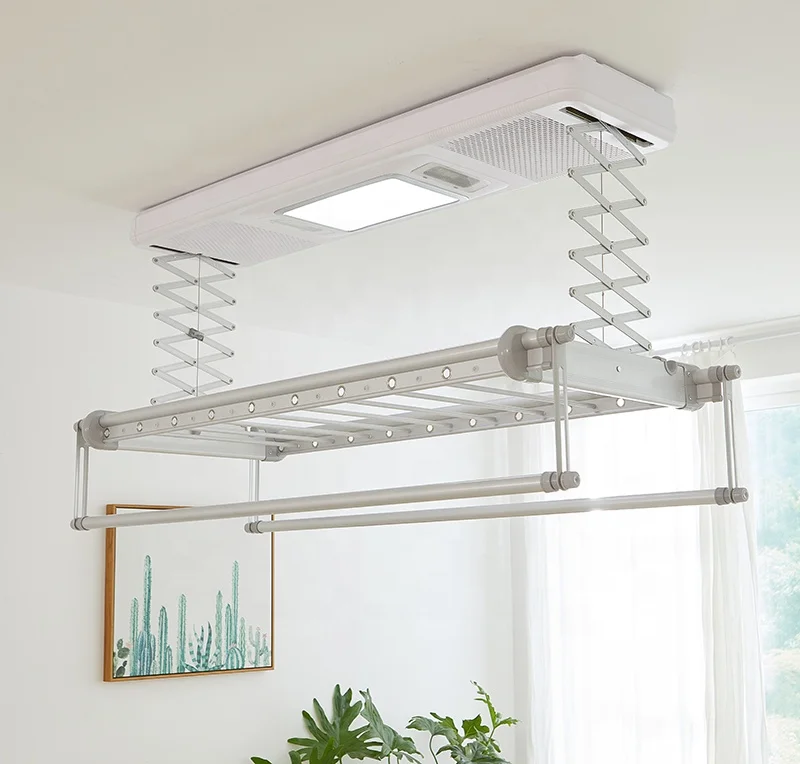 
2020 Home Use Electric Ceiling Foldable Lifting Clothes Dryer with UV Sterilization 