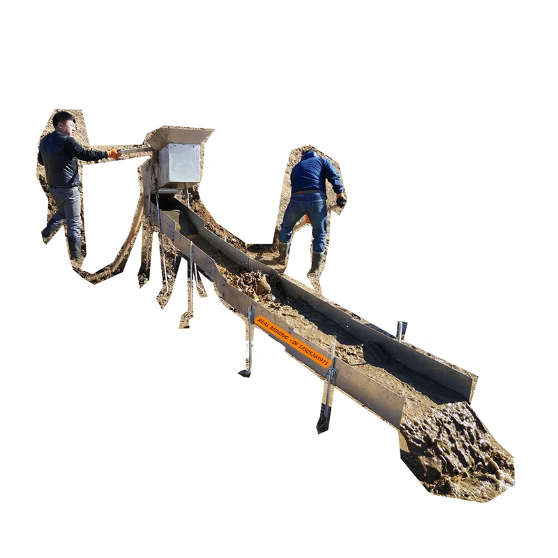 gold mining sluice box equipment gold panning sluice box