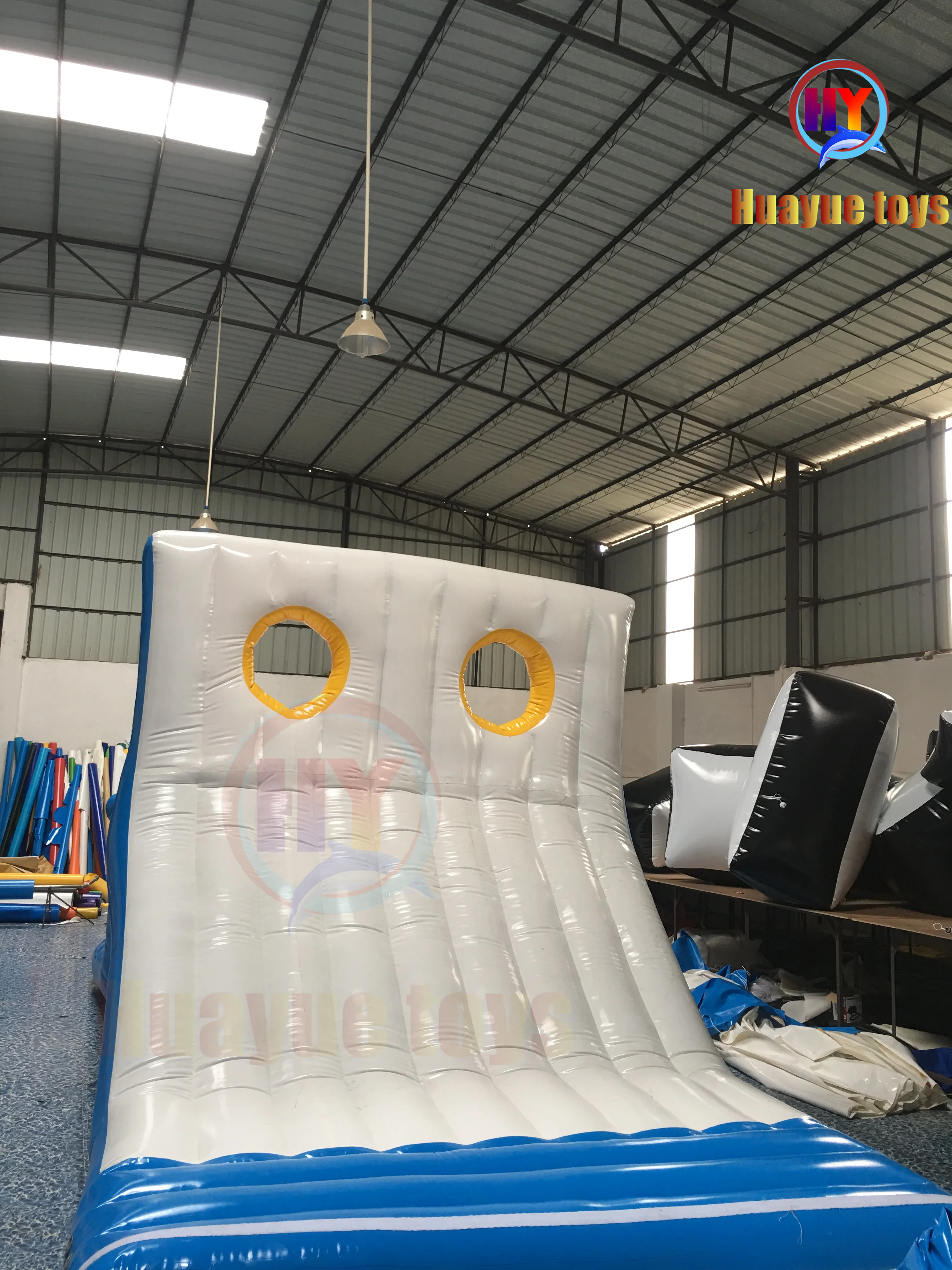 Indoor Swimming Pool Water Games Party Mountain inflatable ice hill Island new floating other water play equipment