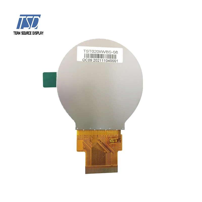 2 Inch 480*480 Resolution ST7701S IC SPI RGB Interface Round  IPS TFT LCD Display Transmissive Round LCD Module